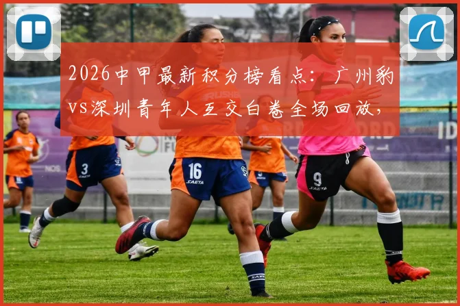 2026中甲最新积分榜看点：广州豹vs深圳青年人互交白卷全场回放，两队进攻问题全面解析